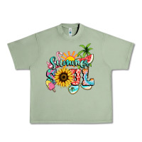 Oil Green summer soul Urban Heavy Tee - NancyCooperArtShop