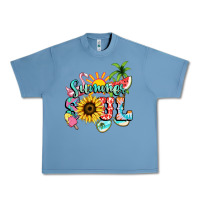 Pebble Blue summer soul Urban Heavy Tee - NancyCooperArtShop