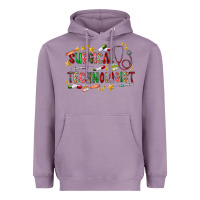 Lavender Surgical Technologist Heavyweight Hoodie - CowhideDigitalArt