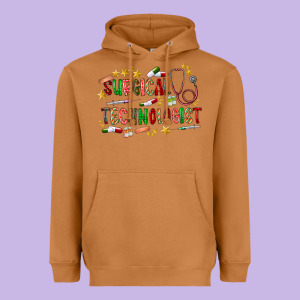 Surgical Technologist Heavyweight Hoodie Designed By Cowhidedigitalart