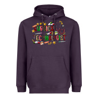 Plum Surgical Technologist Heavyweight Hoodie - CowhideDigitalArt