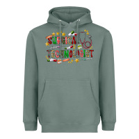 Sage Surgical Technologist Heavyweight Hoodie - CowhideDigitalArt