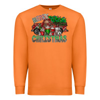 Carrot merry christmas  truck Premium Sweatshirt - CowhideDigitalArt