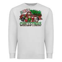 Merry Christmas  Truck Premium Sweatshirt | Teevron