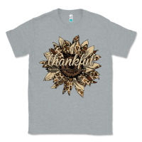 Heather Grey Thankful Sunflower Classic Tee - Bettercallsaul