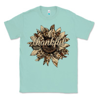Seafoam Thankful Sunflower Classic Tee - Bettercallsaul