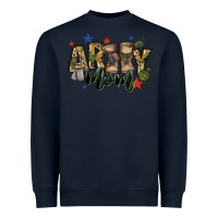 Navy army mom Heavyweight Sweatshirt - FaDigitalArtStudio