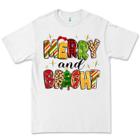 White merry and bright Premium Tee - MaliasSmallBusiness