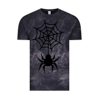 Cloud Black spider t  shirt spider with web 17971797 Vintage Tee - trangStudio