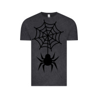 Vintage Black spider t  shirt spider with web 17971797 Vintage Tee - trangStudio