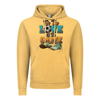 Vintage Mustard For the love of the game Soccer Vintage Hoodie - NancyCooperArtShop