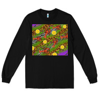 Black Mardi Gras Crabs and lemons tumbler Long Sleeve Tee - HowdyJamesFarm