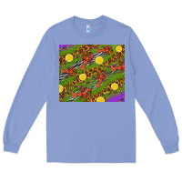 Colony Blue Mardi Gras Crabs and lemons tumbler Long Sleeve Tee - HowdyJamesFarm