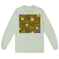 Matcha Mardi Gras Crabs and lemons tumbler Long Sleeve Tee - HowdyJamesFarm