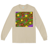 Mushroom Mardi Gras Crabs and lemons tumbler Long Sleeve Tee - HowdyJamesFarm