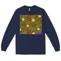 Mardi Gras Crabs And Lemons Tumbler Long Sleeve Tee | Teevron