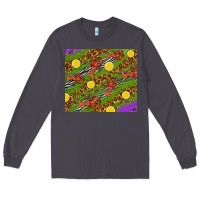 Smoke Mardi Gras Crabs and lemons tumbler Long Sleeve Tee - HowdyJamesFarm