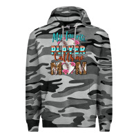 Slate Camo My Favorite Player Calls Me Mom Premium Hoodie - BundleAndBundleShop
