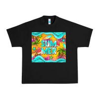 Black summer Urban Heavy Tee - NancyCooperArtShop