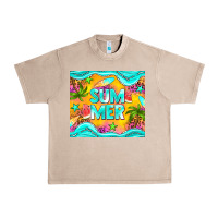 French Oak summer Urban Heavy Tee - NancyCooperArtShop