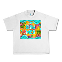 Lunar Rock summer Urban Heavy Tee - NancyCooperArtShop