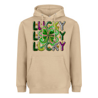 Mushroom Lucky Heavyweight Hoodie - CowhideDigitalArt