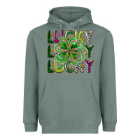 Sage Lucky Heavyweight Hoodie - CowhideDigitalArt