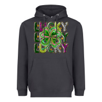 Smoke Lucky Heavyweight Hoodie - CowhideDigitalArt