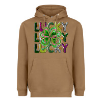Toasted Coconut Lucky Heavyweight Hoodie - CowhideDigitalArt