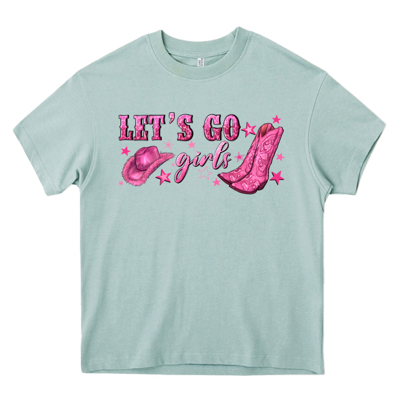 Lets Go Girls Heavy Core Tee by NancyCooperArtShop | Teevron