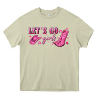 Mossy lets go girls Heavy Core Tee - NancyCooperArtShop