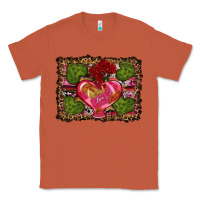 Copper Western Background Valentine's Day Classic Tee - RanaPortraitStore