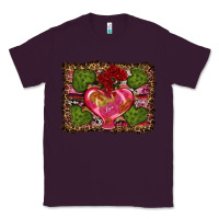 Plum Western Background Valentine's Day Classic Tee - RanaPortraitStore
