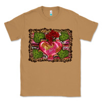 Toasted Coconut Western Background Valentine's Day Classic Tee - RanaPortraitStore
