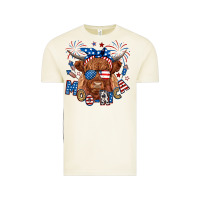 Vintage Arctic moo rica highland cow Vintage Tee - RanaPortraitStore