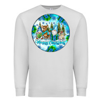 Dove Grey merry christmas Premium Sweatshirt - CowhideDigitalArt