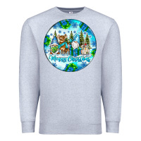 Heather Grey merry christmas Premium Sweatshirt - CowhideDigitalArt