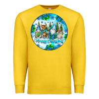 Lemon merry christmas Premium Sweatshirt - CowhideDigitalArt