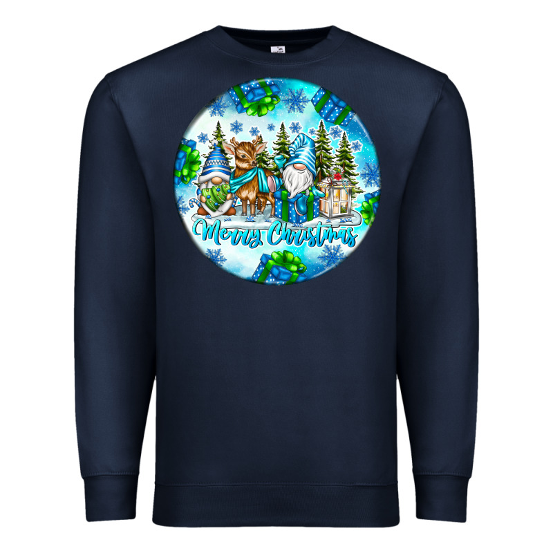 Merry Christmas Premium Sweatshirt by CowhideDigitalArt | Teevron