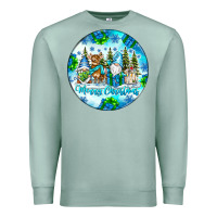 Seafoam merry christmas Premium Sweatshirt - CowhideDigitalArt