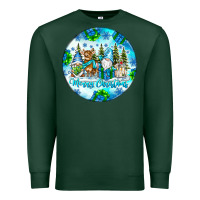 Sports Green merry christmas Premium Sweatshirt - CowhideDigitalArt