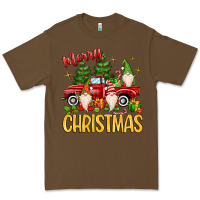 Cacao merry christmas gnomes truck Premium Tee - MaliasSmallBusiness