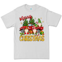 Dove Grey merry christmas gnomes truck Premium Tee - MaliasSmallBusiness