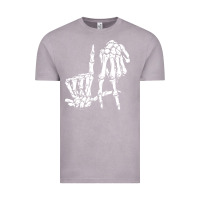 Vintage Zinc la hand sign lazy diy halloween costume skeleton los angeles pullover Vintage Tee - trangStudio