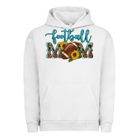 Pigment Lunar Rock western leopard camouflage sunflowers  glitter mom football Urban Hoodie - Artiststas