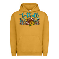 Pigment Peanut Butter western leopard camouflage sunflowers  glitter mom football Urban Hoodie - Artiststas