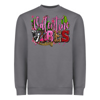 Storm valentine vibes with cowgirl boots olivia Heavyweight Sweatshirt - OliviaCreatesArt