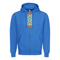 True Royal american football with lightning bolt  pen wrap Zipper Hoodie - BundleAndBundleShop