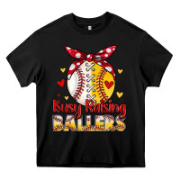 Black busy raising ballers Heavy Core Tee - JahusDesignShop