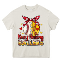 Cream busy raising ballers Heavy Core Tee - JahusDesignShop
